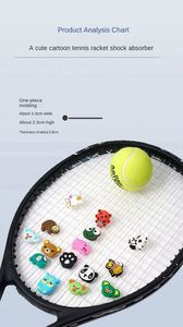 Produit sportif en gros promotionnel, amortisseur de vibrations en silicone personnalisé pour raquette de tennis - Product Image 3