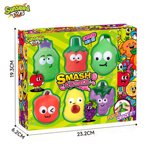 لعبة سلايم طينية قابلة للعصر على شكل فاكهة، لعبة تخفيف التوتر قابلة للتمدد للأطفال من سن 5 إلى 12 عامًا - Product Image 6