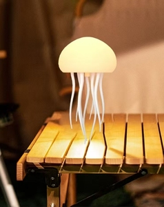 Năng động đầy màu sắc có thể sạc lại điều khiển giọng nói nổi sứa ánh sáng với cảm biến cảm ứng - Product Image 5