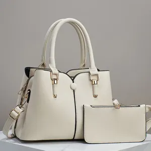 Conjunto de bolsas femininas de mão crossbody bolsa de ombro grande sacola feminina personalizada 2 peças conjunto de bolsas clássicas de luxo