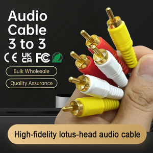 Cable de Audio y Video RCA de Alta Calidad para Auto, HDMI a Jack de <span class=keywords><strong>3.5</strong></span> <span class=keywords><strong>mm</strong></span>, Divisor de Audio AUX de Alta Fidelidad para Auto, 1.5 3 <span class=keywords><strong>AV</strong></span> M - Product Image 1