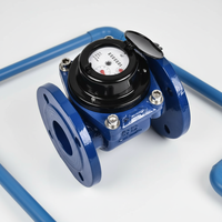Compteur d'eau froide et chaude YOUIXIN DN50-DN100 Woltman IP68 OEM 2-8 pouces avec cadran à aiguille