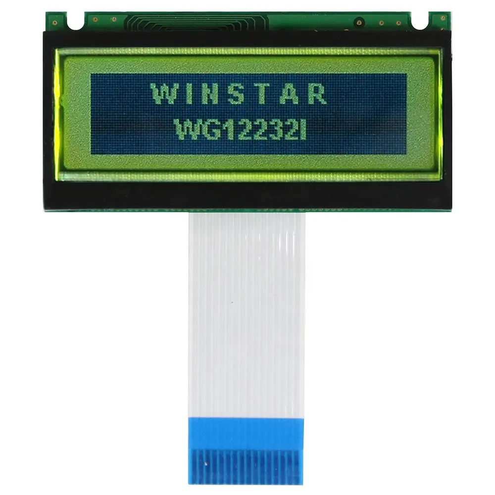 Winstar-pantalla gráfica WG12232I, módulo de pantalla LCD con fuente de alimentación de 5V, 122x32, precio bajo, 12232