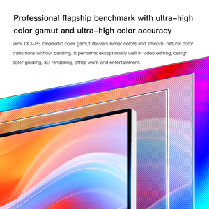 Kuycon 32 POUCES Écran Large Résolution <span class=keywords><strong>4K</strong></span> 5K 60HZ Rafraîchir les Moniteurs LCD Moniteur de bureau pour PC de jeu - Product Image 5