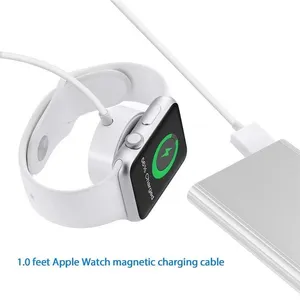 2021ใหม่ล่าสุด Magnetic Wireless Charger สำหรับ Apple นาฬิกา Series 5 4 3 2 1 Usb นาฬิกาสายชาร์จสำหรับ iwatch