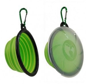 Tazón de Silicona de Alta Calidad para Mascotas, Marco Negro, Plegable, Tazón de TPE para Mascotas, Portátil, para Exteriores, Tazón de Comida para Perros - Product Image 5