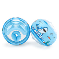 Manches de natation gonflables Swimbobo pour enfants, motif étoile bleue, en PVC, avec trois chambres d'air, ailes aquatiques pour l'apprentissage de la natation des tout-petits