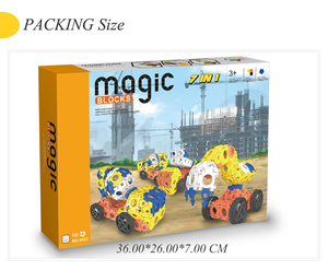 Ensemble de blocs de construction atomiques, jouet avec boucle magique, ensemble de véhicules - Product Image 6