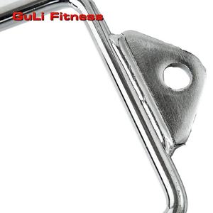 Guli <span class=keywords><strong>Fitness</strong></span> Single D Griff mit Gummi handgriff und einem zusätzlichen Karabiner haken Gym Exercise Cable Machine Attachment - Product Image 4