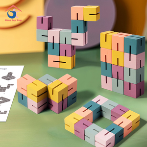 Agente de Logística para Dropshipping en Shopify, Juguetes Educativos para Niños 2026, Cubos de Madera para Ensamblar, Bloques de Construcción de Madera para Niños - Product Image 1