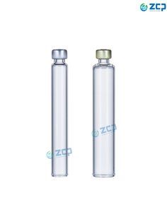 Clear <b>Glass</b> Pen Cartridge Barrel 1.8ml Small Capacity <b>Glass</b> Tube for Refillable Pens - Product Image 1