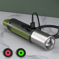 Portable Camping Lumière Puissant Zoom Travail Lumière USB Rechargeable Xpe LED Extérieure D'urgence Tactique Lampe De Poche