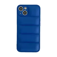 Coque de téléphone matelassée personnalisée OEM en gros pour iPhone 15 14 13 Pro Max 12 11 XS XR 8 Plus, coque arrière antichoc style doudoune