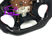 Setir Kemudi Serat Karbon Kustom untuk Honda Accord 1996-2000 CD5 CD7 CG1 CG2 CG3 CG5 CG6 JDM Flat Bottom Modifikasi Interior Upgrade