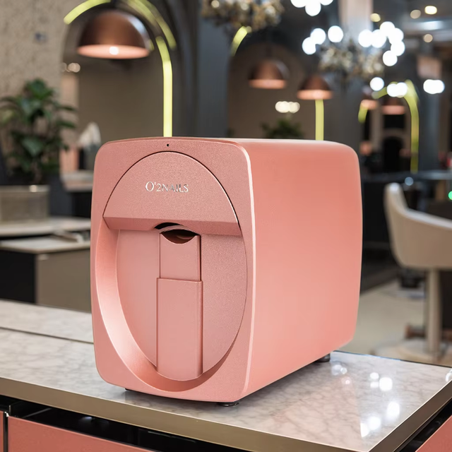 O2NAILS Smart Nail Art Painting Machine Automatic Nail Printer Portable Small Printing 2400dpi WiFi in Stock Salon Spa Use