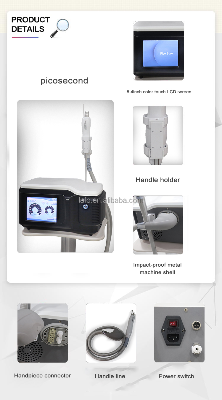 Professional laser picosecond/ laser pico mini laser tattoo removal machines price