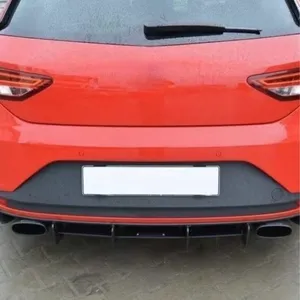 Lame de pare-chocs arrière pour Seat Cupra 2012-2016, diffuseur de spoiler, protection de lame arrière, kits carrosserie, accessoires de tuning extérieurs - Product Image 2