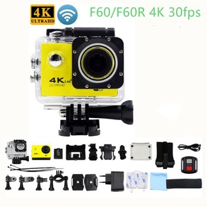 กล้องแอคชั่น F60R 4K Ultra HD WiFi กันน้ำ 30 เมตร สำหรับดำน้ำ ปั่นจักรยาน ถ่ายภาพทางอากาศ - Product Image 5