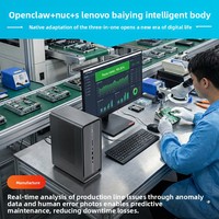 ThinkPlus NUC OpenClaw NUC AI Max395 Mini Desktop PC AMD APU 3-Year Warranty On-Premises AI Large-Model Host Integrated Graphics