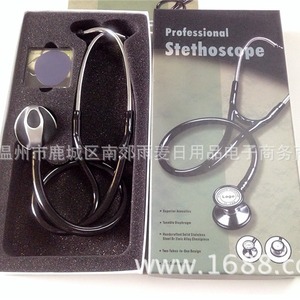 Stéthoscope de cardiologie Rain, design tête de serpent, pour les maladies cardiaques et pulmonaires, PVC, acier inoxydable - Product Image 5
