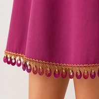 Ruban de dentelle élastique à paillettes colorées Meetee RC010 6 cm pour sacs, textiles de maison, vêtements, costumes et accessoires de couture DIY