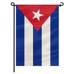 Drapeaux <span class=keywords><strong>de</strong></span> jardin cubains <span class=keywords><strong>Cuba</strong></span> 12x18 pouces Drapeaux décoratifs double face Drapeaux <span class=keywords><strong>de</strong></span> décoration extérieure <span class=keywords><strong>pour</strong></span> cour pelouse extérieure - Product Image 1