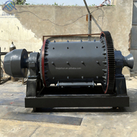 Broyeur à billes portable de grande capacité adapté à l'exploitation minière, capable de broyer le plomb, le manganèse, la ferraille, l'argent, l'aluminium et le zinc