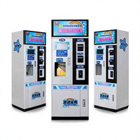 Machine d'échange de jetons et de pièces personnalisée en métal avec accepteur de billets, système de carte Nayax, distributeur automatique d'échange, paiement par scan de code QR