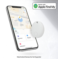 Traceur GPS personnalisé avec logo, contrôle à distance via application, alarme sonore, étanche IP67, en plastique durable, pour localisation de cartes et objets