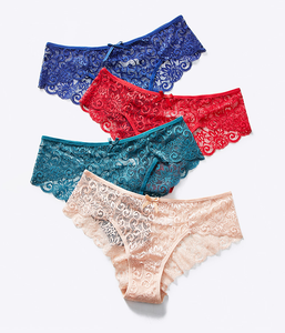 Nuovi <span class=keywords><strong>Slip</strong></span> da <span class=keywords><strong>Donna</strong></span> alla Moda, Vita Bassa, Multicolore, Mutandine Trasparenti con Pizzo Floreale, Intimo Femminile - Product Image 5