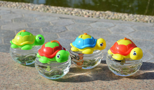 Gros réservoir de poissons en plastique QQ bouteille de poisson jouet petite tortue méduses bouteille réservoir - Product Image 4