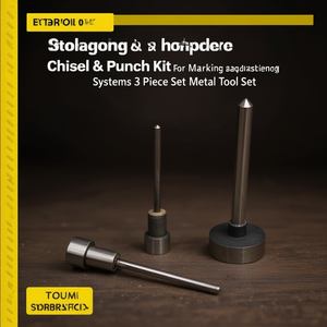 Standard <b>Punch</b> Kit For Marking Systems 3 Piece <b>Set</b> Metal Tool <b>Set</b> - Product Image 3