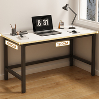 Table d'étude moderne extensible bureau d'ordinateur en bois pour bureau à domicile ou salon entrée entrepôt postes de travail style panneau