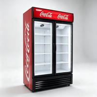 Refrigeradores Comerciales con Puerta de Vidrio Vertical para Supermercados, Equipos de Refrigeración para Bebidas Coca-Cola, Gran Oferta