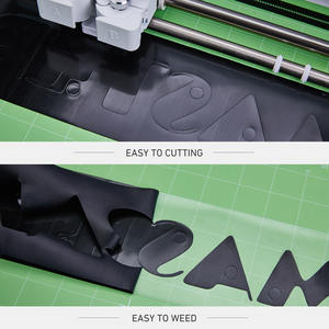 Xinart — rouleaux de vinyle noir HTV pour T-Shirts, en vinyle à transfert thermique pour crinière/silmultifonction/Brother - Product Image 3