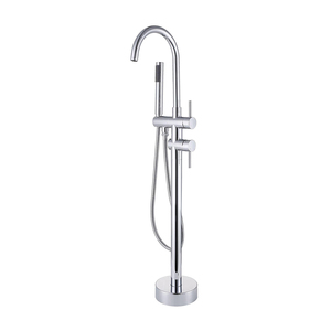 Haute qualité pas cher Offre Spéciale laiton robinet de <span class=keywords><strong>baignoire</strong></span> autoportant remplisseuse de <span class=keywords><strong>baignoire</strong></span> avec <span class=keywords><strong>douche</strong></span> à main - Product Image 1