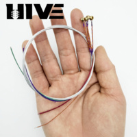 HIVE Use High-quality Aluminum-magnesium Alloy 4/4 Violin String Golden Bead Tip 4 String Violin String