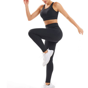 El Mejor Proveedor de Ropa Deportiva de Alto Rendimiento, Transpirable, Ligera y Cómoda, Leggings de Cintura Alta y Conjunto de Sujetador Deportivo - Product Image 6