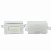Commutateur tactile blanc, longue vie et résistance à la température, 2 broches, 3x6x4.3, Micro bouton-poussoir, interrupteur tactile 0.05 A, 12 V
