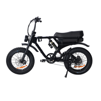 Bicicleta Eléctrica Todoterreno de 1000W con Doble Motor, 52V, 20 Pulgadas, Neumáticos Anchos, Suspensión Completa, Frenos Hidráulicos de 4 Pistones, para Adultos