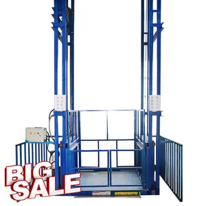 SevenLift 5000kg goods lift building warehouse used vertical wall mounted cargo 10t freight lift elevator wind lift