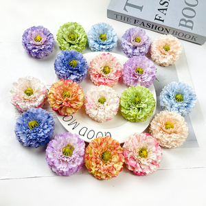 Fleur de lotus artificielle de 7 cm pour coiffure, décoration de mariage, accessoire capillaire, kit de matériel de bricolage - Product Image 1