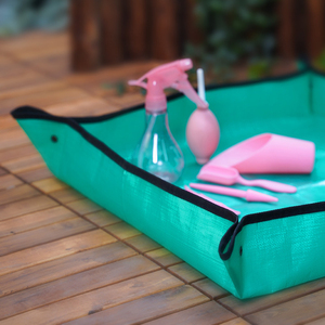 Tapis vert imperméable pour le changement de sol, mélange du sol de croissance, pour le rempotage des plantes, pour la plantation de fleurs, pour le jardinage domestique, PE - Product Image 5