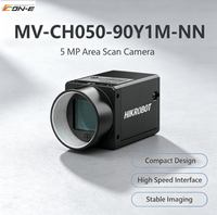 Caméra de numérisation de zone HIK ROBOT MV-CH050-90Y1M-NN 5MP Mono Global Shutter CXP12, haute vitesse 164 ips pour AOI de circuits imprimés et semi-conducteurs