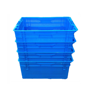 Stackable and Nestable Plastic Crates for Fruit and Vegetables