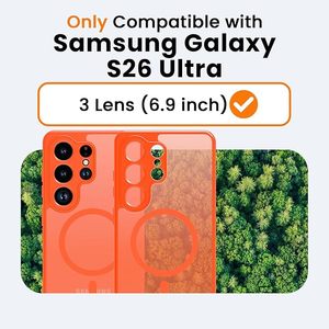 Custodia Magnetica Traslucida Antiurto <span class=keywords><strong>per</strong></span> <span class=keywords><strong>Samsung</strong></span> <span class=keywords><strong>Galaxy</strong></span> S26 Ultra con Protezione Fotocamera, Compatibile con A54, A17, A16, A57, S24 Ultra, S23, S25 - Product Image 4