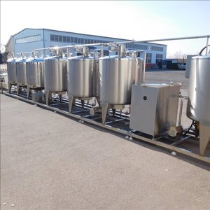 Tự động thương mại tekfood nhà máy 500L Ligne De sản xuất de yaourt 1000L sữa chua dây chuyền sản xuất nhà máy giá - Product Image 5