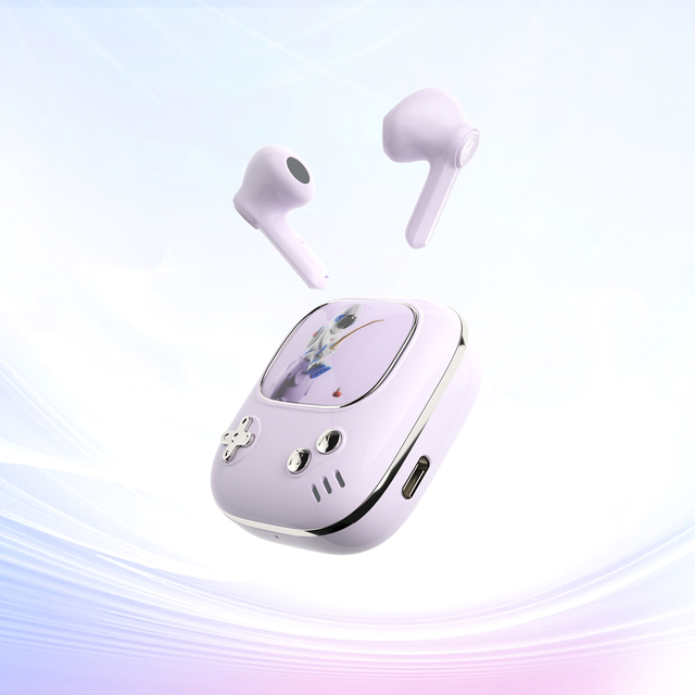 10 Minute Rapid Charge Cartoon TWS ANC BT V5.3 Earbuds In-Ear Wireless Bluetooth Earphone