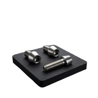 Vis de frein à disque de VTT en titane anodisé coloré M5x10mm, composants de vélo en alliage 6AL-4V, vente en gros