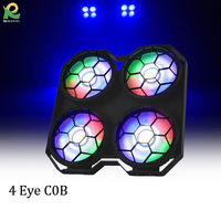 Redsun Nova 4 Eyes Blinder, Luz LED para Escenario, COB RGB, Luz Estroboscópica para Audiencia, Control DMX512 para Bares, Fiestas, Actuaciones en Vivo